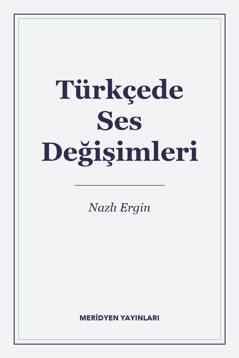 Türkçede Ses Değişimleri