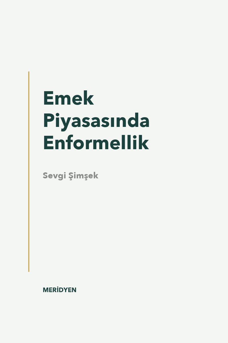Emek Piyasasında Enformellik