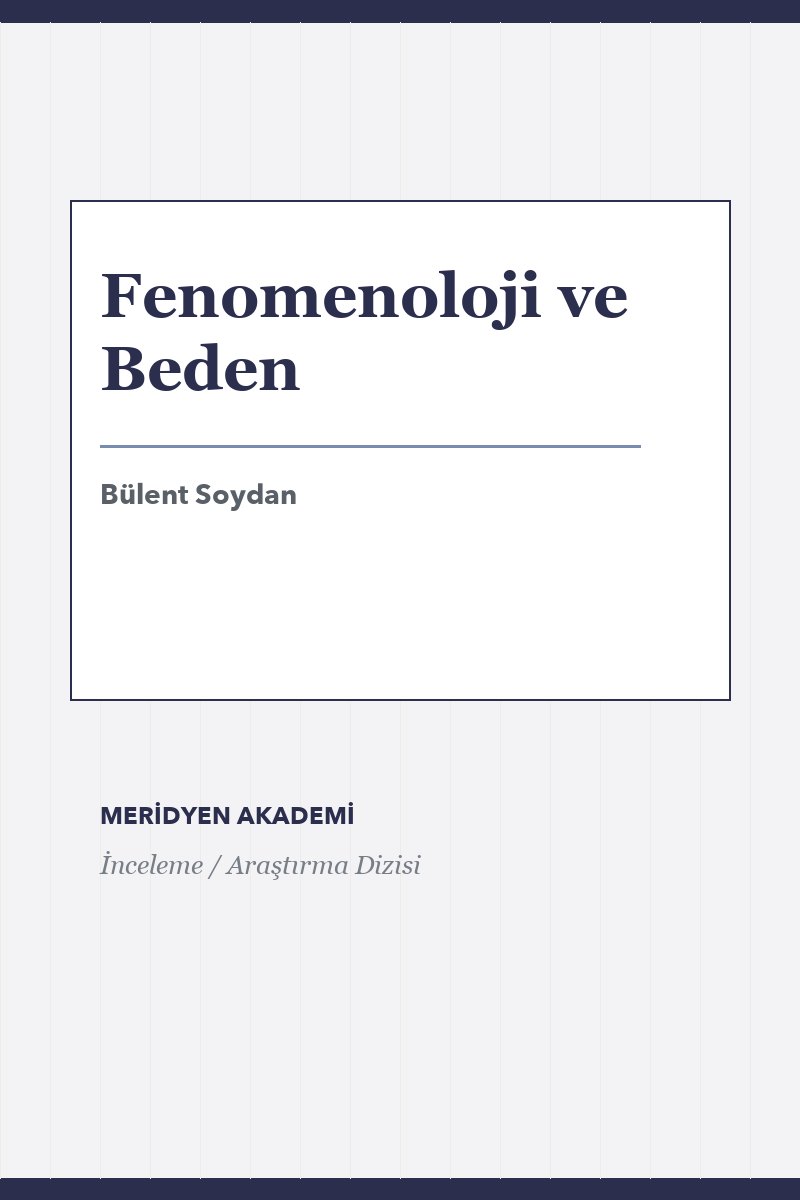 Fenomenoloji ve Beden