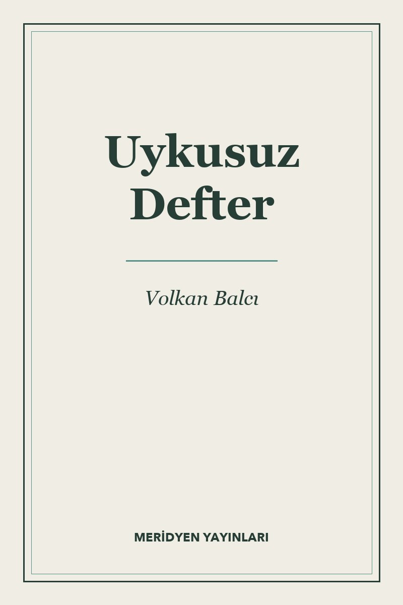 Uykusuz Defter