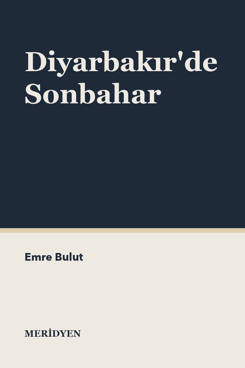 Diyarbakır'de Sonbahar
