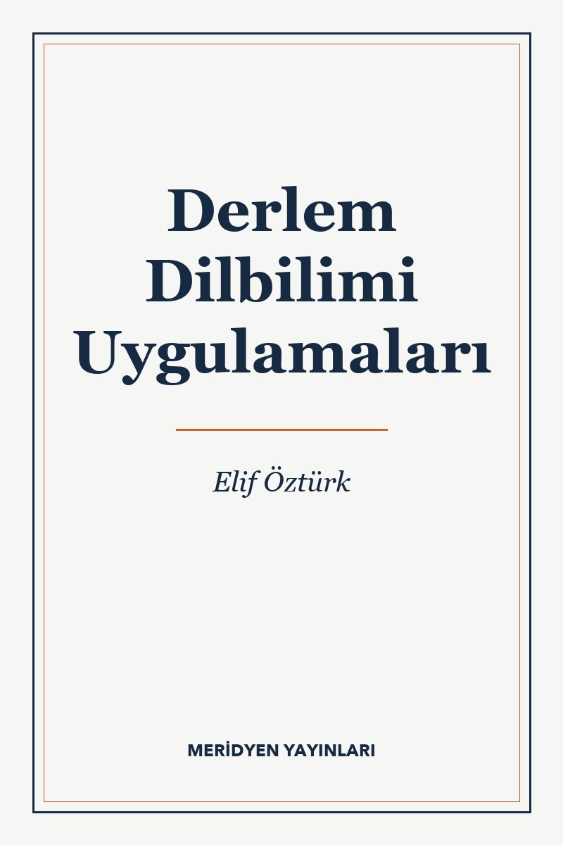 Derlem Dilbilimi Uygulamaları
