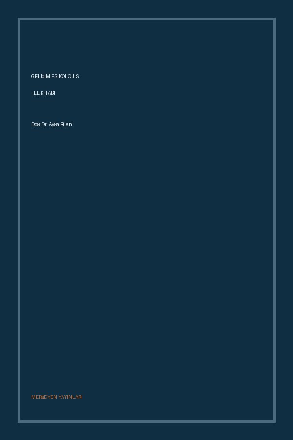 Handbook of Developmental Psychology