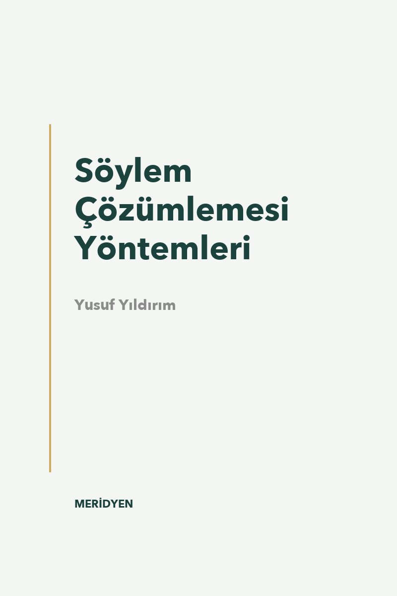 Söylem Çözümlemesi Yöntemleri