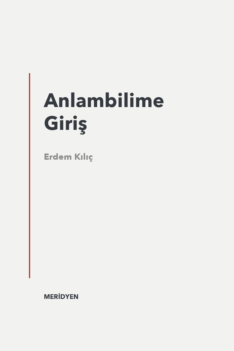 Anlambilime Giriş