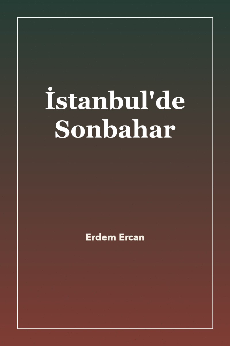 İstanbul'de Sonbahar