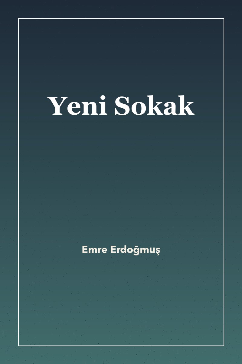 Yeni Sokak