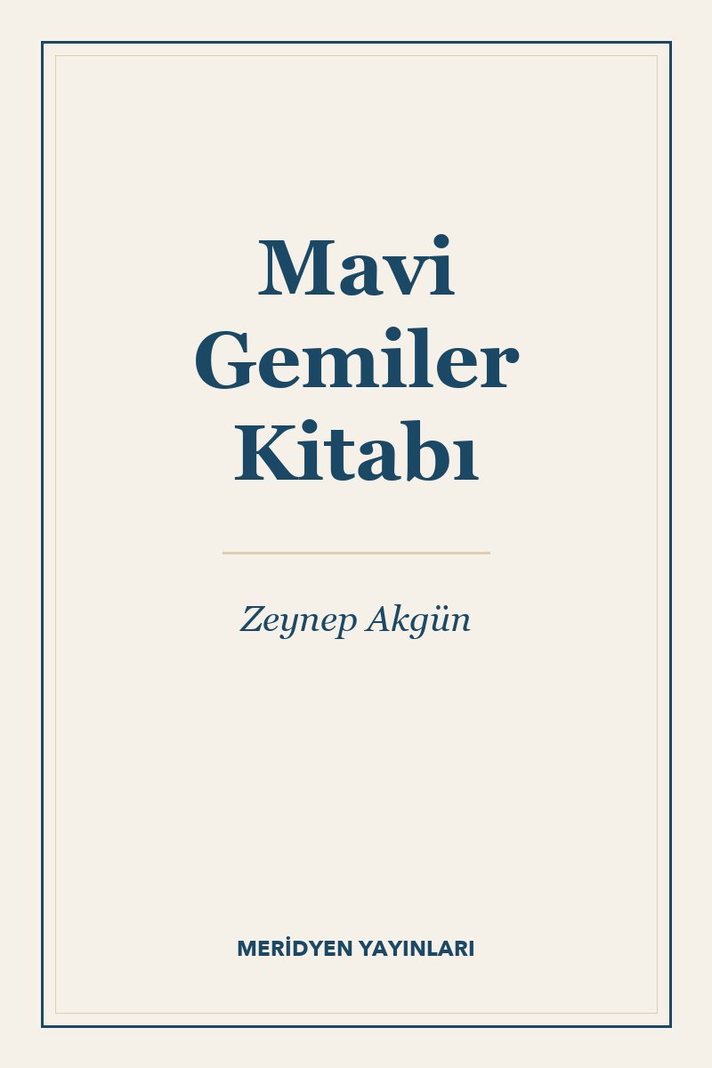 Mavi Gemiler Kitabı