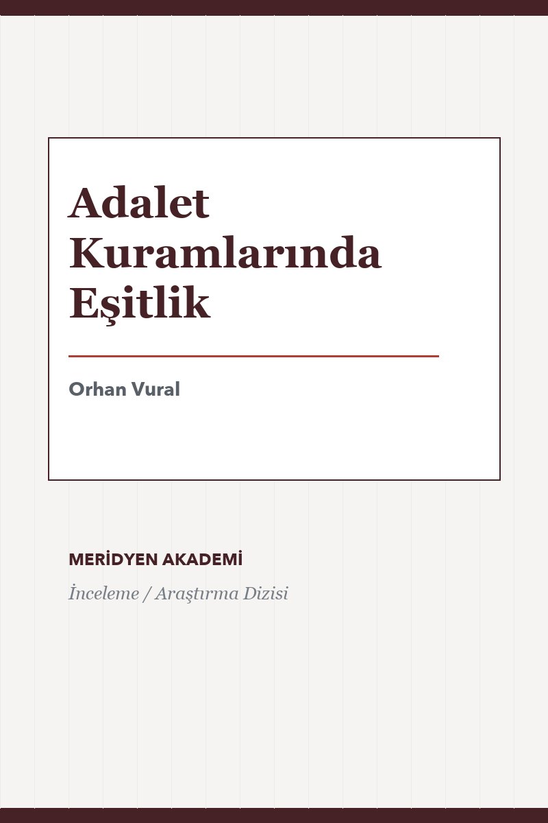 Adalet Kuramlarında Eşitlik