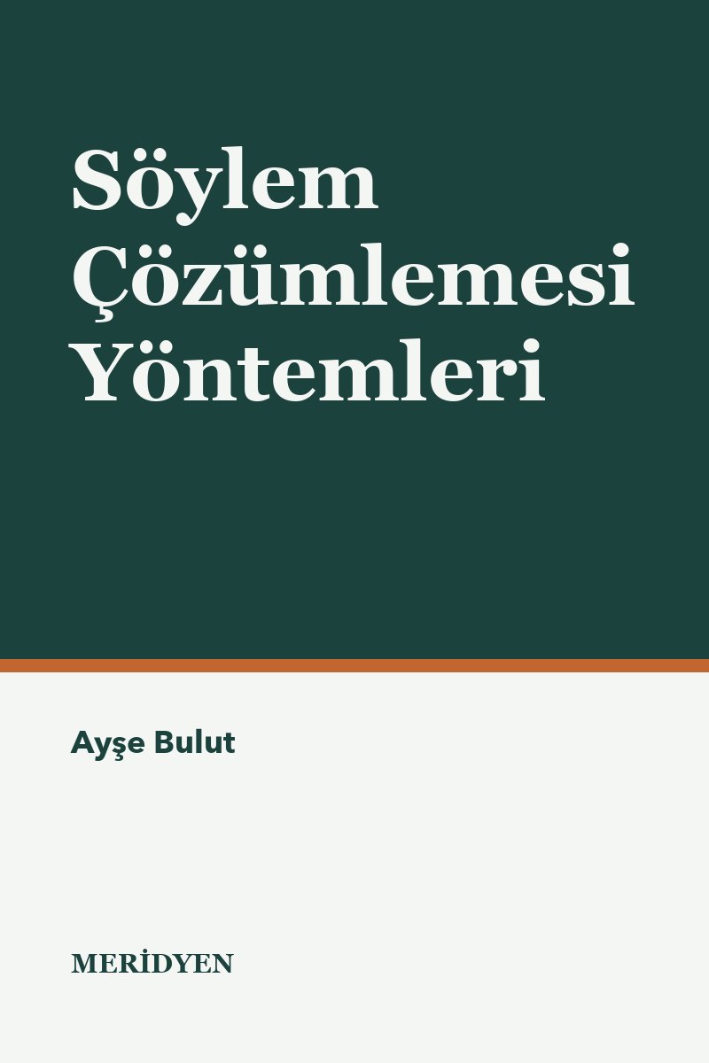 Söylem Çözümlemesi Yöntemleri