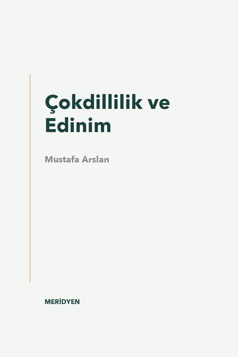 Çokdillilik ve Edinim