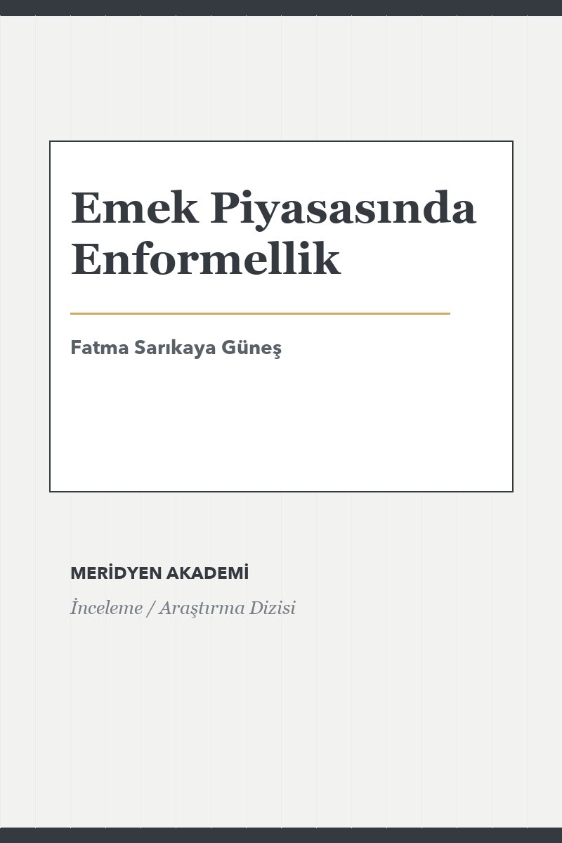 Emek Piyasasında Enformellik