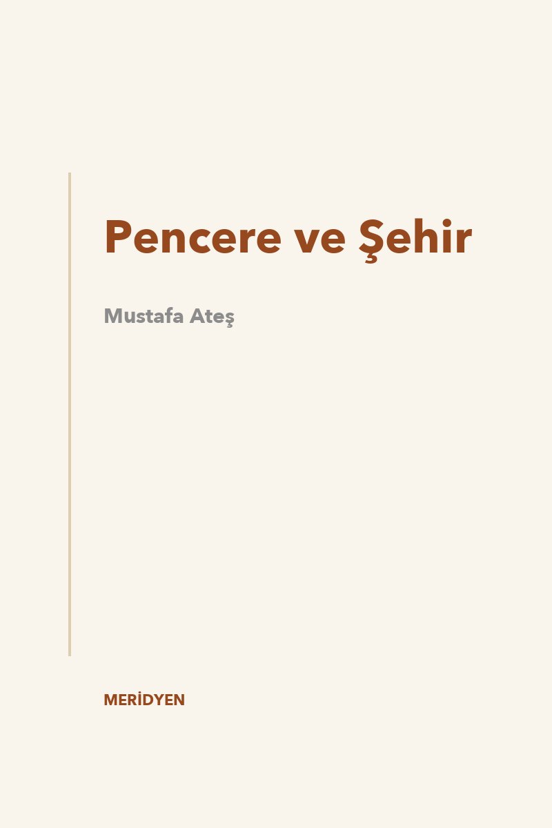 Pencere ve Şehir