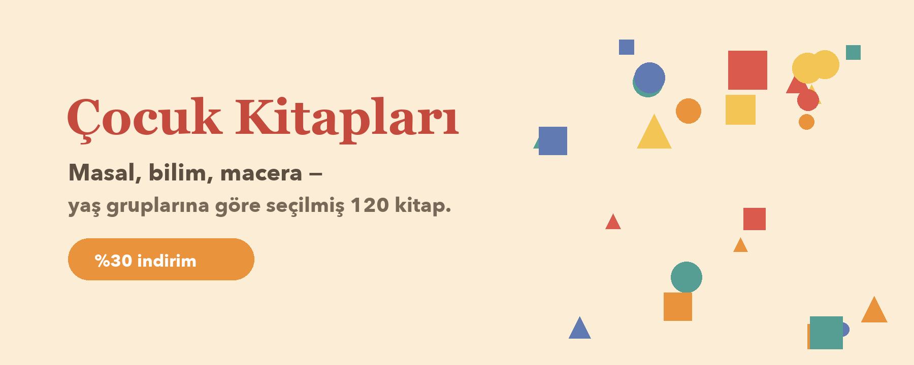 Çocuk Kitaplarında %30 İndirim