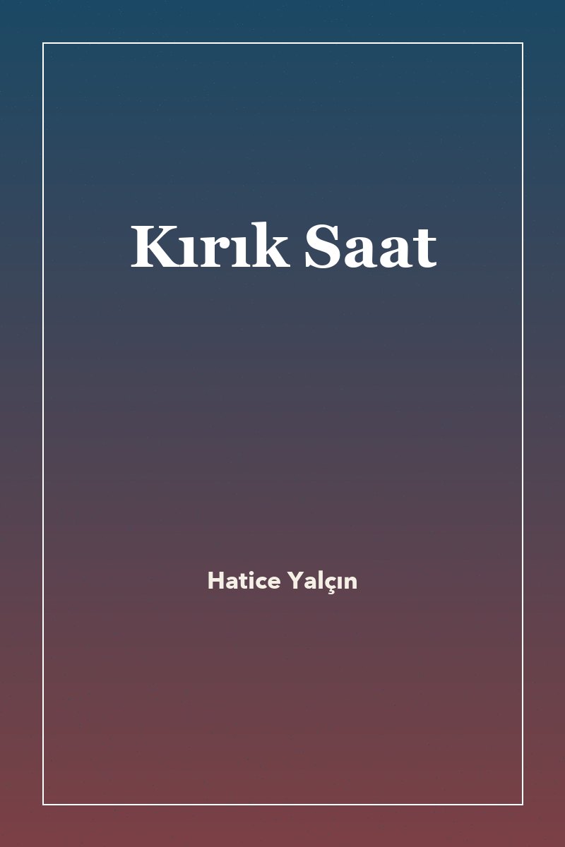 Kırık Saat